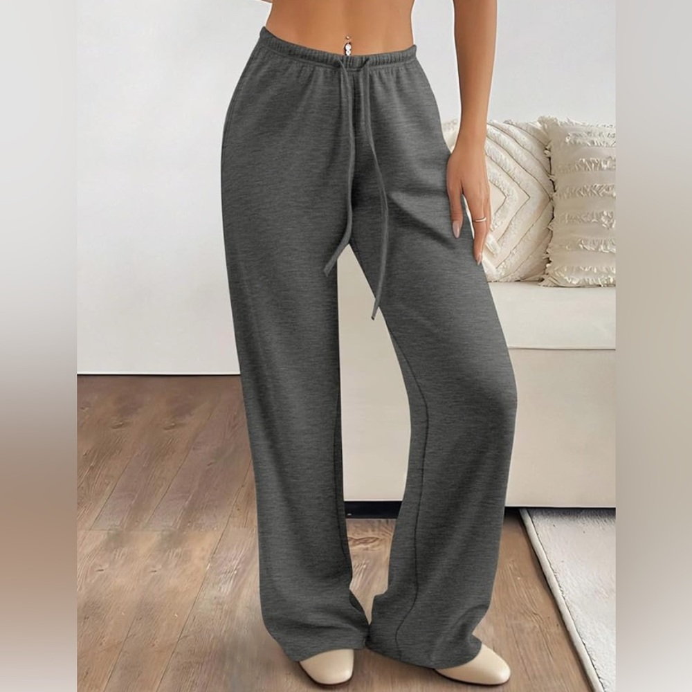 Gray Women's Sweatpants Pants